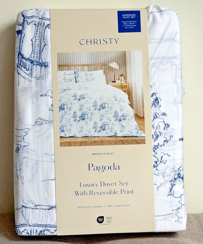 Christy superking duvet cover - duvet,