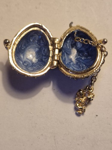 Dark blue faberge - faberge, inspired