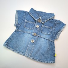 Build A Bear Blue Denim Dress