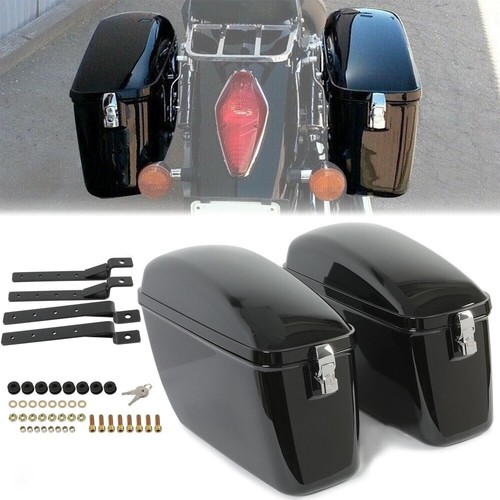 Motorcycle hard saddlebags - hard,