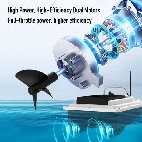 Gps bait boat 500m - rc,