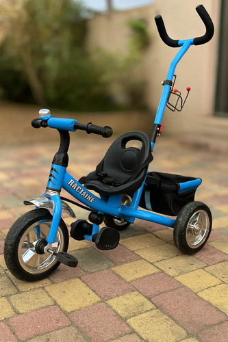 Kids blue metal trike toddler - metal,