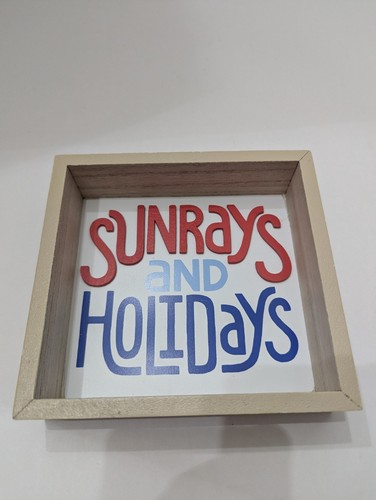 Sunrays and holidays shadow - and,