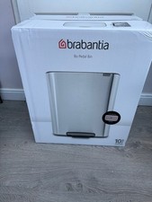 BNIB Sealed Brabantia Bo Pedal Bin 60L Matte Black - RRP£210