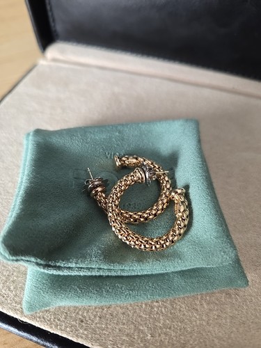 Fope carat hoop earrings - fope,