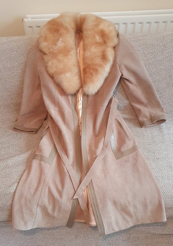 Suede leather trench - suede, coat