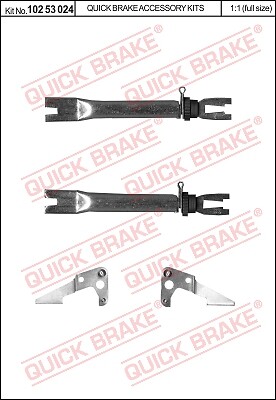 Adjuster drum brake for ford - brake,