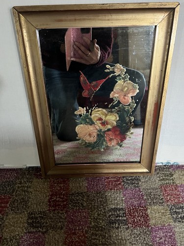 Vintage retro floral - ,