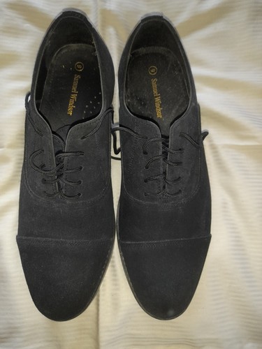 Samuel windsor black suede - samuel,