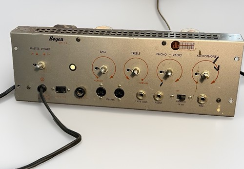 Vintage bogen vp17x tube - vp17x,