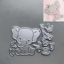 Elephant Metal Cutting Dies Scrapbooking Embossing Paper Crafts Mould Stencils