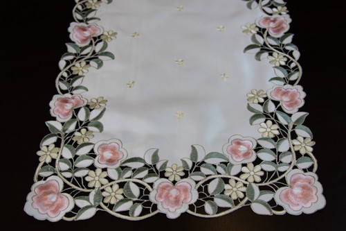 Embroidered cutwork lace - cutwork,
