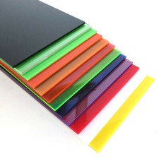 Color Plastic Sheet Panel Plate 8x8cm 10x20cm 15x15cm 20x20cm