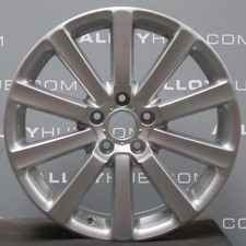 GENUINE VOLKSWAGEN GOLF R32 MK5 OMANYT 18" SILVER 10 SPOKE ALLOY WHEELS X4