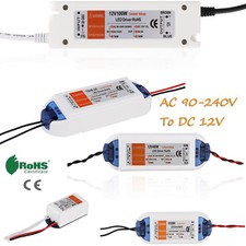 12V 24V AC DC Adapter Charger Power Supply Driver Transformer for LED strip 240v