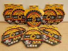 DeWalt DT10624 165mm X 20mm DCS391 24t tct Circular Saw Blades x 10
