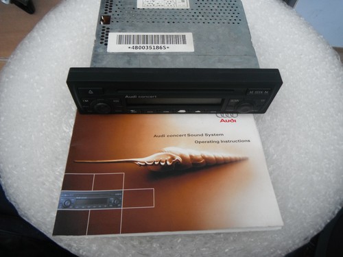 Audi concert stereo radio - tt,