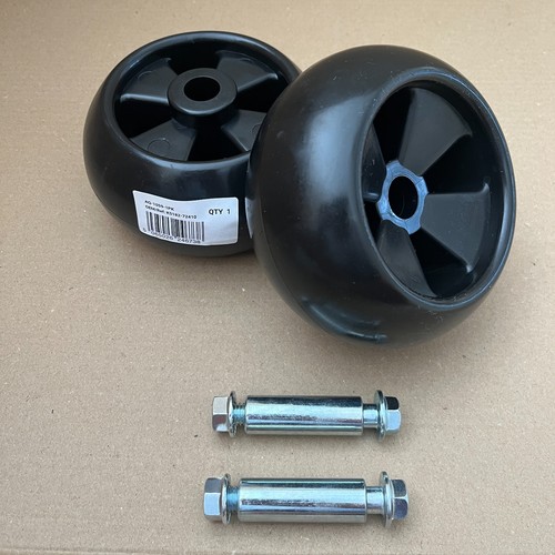 Anti scalp mower deck wheel - 2x,