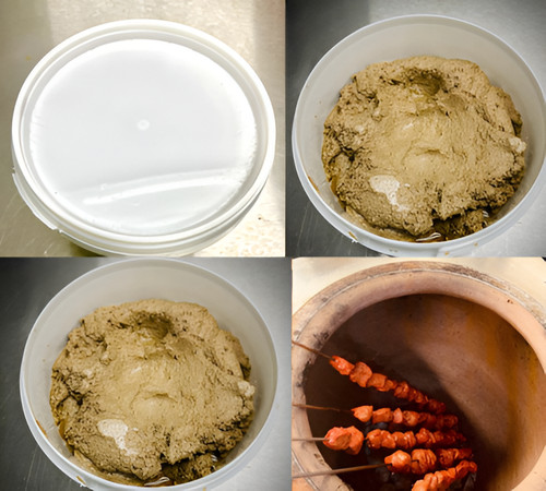 Tandoor clay 1kg tandoori - tandoori, oven