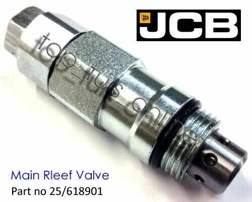 Jcb parts main relief valve - jcb,