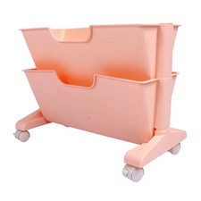 Double Layer Movable Deskside