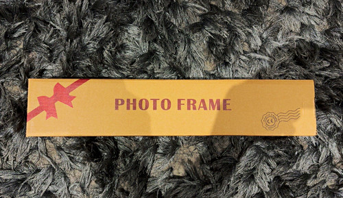 Wooden square photo - wooden,