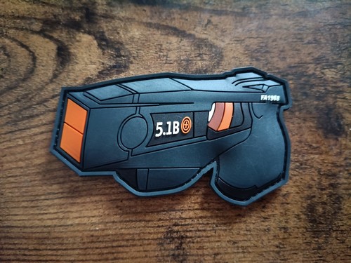 Taser morale patch pvc - taser,