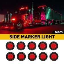 10x 12V LED Red Side Marker