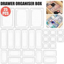 25PCS Draw Organiser Plastic