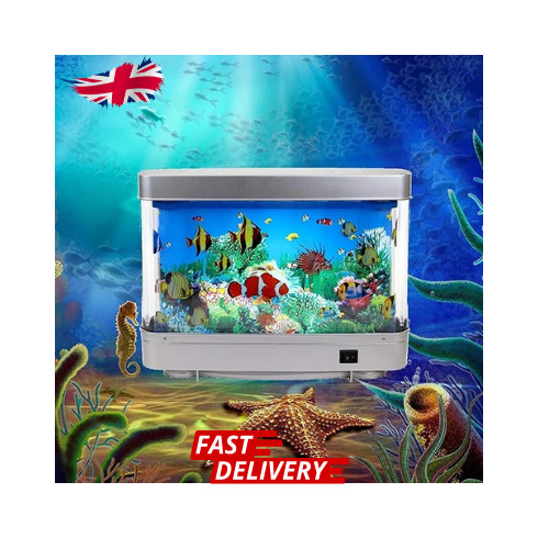Artificial tropical fish - fish, tank