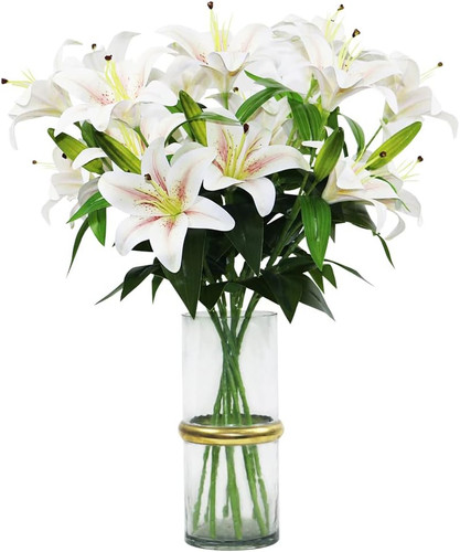 60cm long artificial lily - artificial,