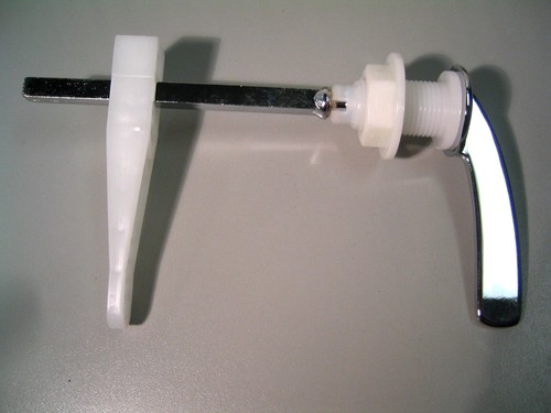 160mm long spindle toilet - long,