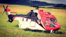 Super Puma 800 EC-225 ARF ERA RC Helicopter Fuselage 800 Size RC Toys