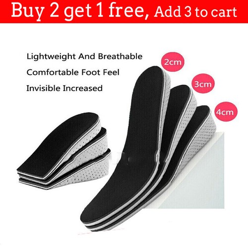 Shoe height increase insoles - shoe,