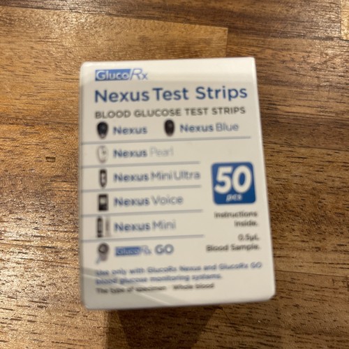 Glucorx nexus strips - glucorx,