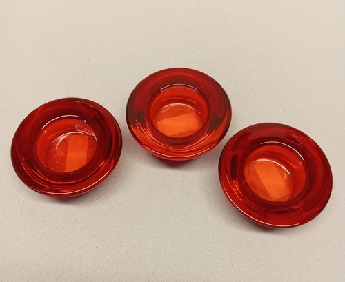Ikea red glass - glass, holders