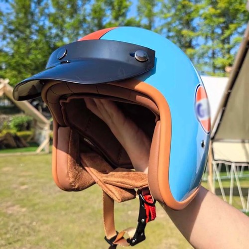 Vintage motorcycle helmet - vintage,