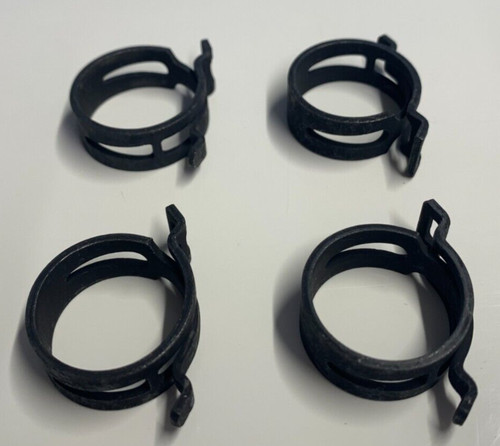 Alde pipe clip set - clip, spring