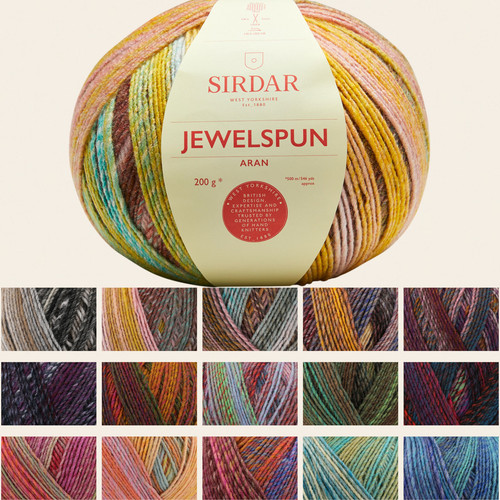 Sirdar jewelspun aran 200g - sirdar,