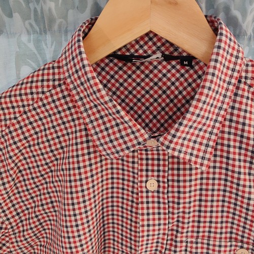 Rohan shirt men red white - m,