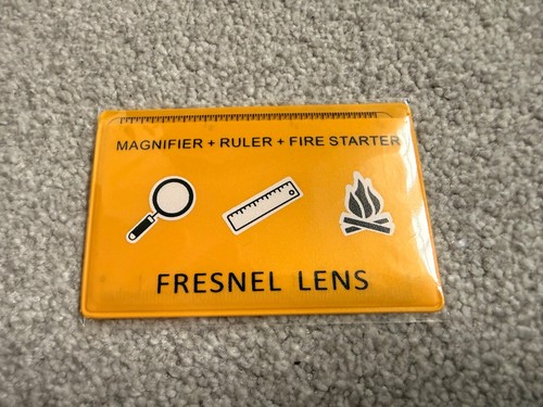 Fresnel lens magnifying - lens,