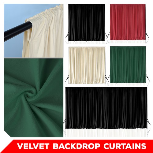 Velvet backdrop wedding - backdrop,