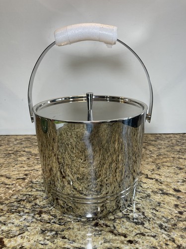 Pottery barn silver - pottery, chrome