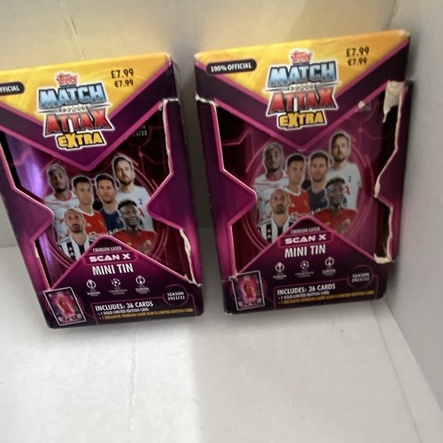 Tins match attax extra - extra, 36