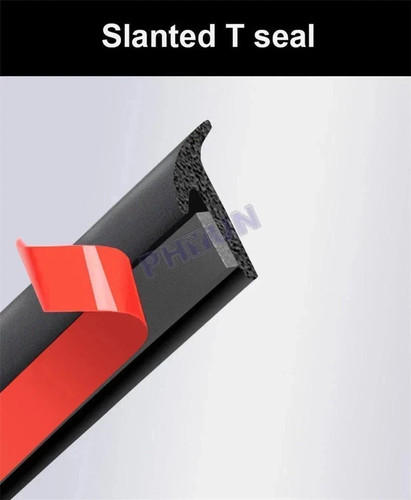 Slanted seal strip - t,