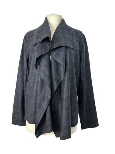 Shirin guild draped plaid - plaid, wool
