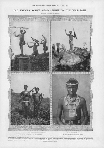 1907 antique print africa - 1907,