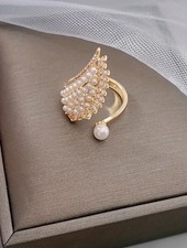 Pearl Wings Wrapped Adjustable