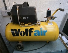 Wolf oil less 50L 2HP  Air Compressor just overhauled 240 volts