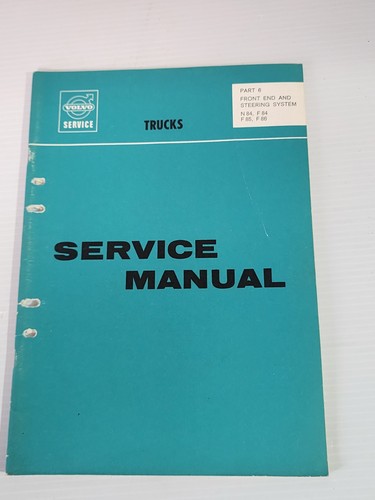 Volvo trucks service manual - volvo,